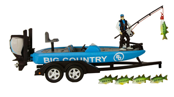 Big Country Bass Fishing Boat & Accessory Pack