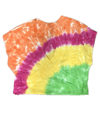 Tie Dyed Crossback Top- Sunshine