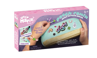 Very Marie Patch Remix Good Fortune Pouch DIY craft kit for kids and tweens