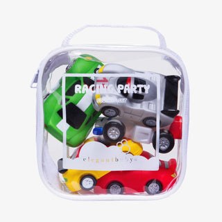 Race Car Party Squirtie Baby Bath Toy Set