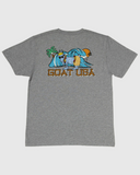 GOAT USA Gray Hawaiian T-Shirt