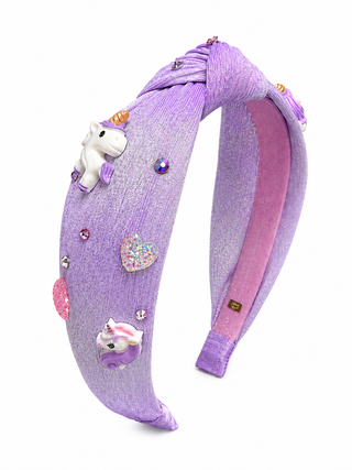 BariLynn Shimmer Knot Fun Charmed Headband