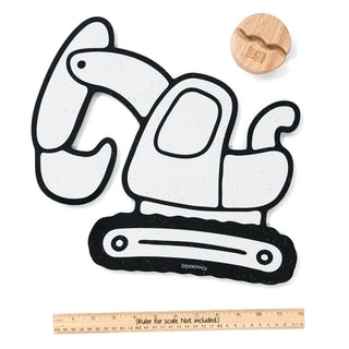 Doodleface Eraseable Crayon Board Excavator