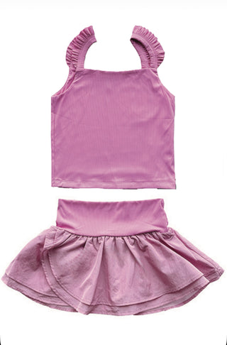 Little Olin Pink 2Pc Skirt Set