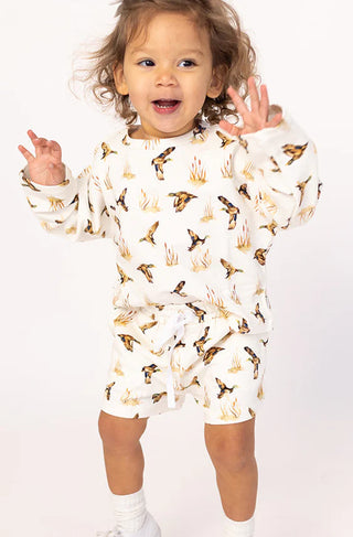 Ducks Bamboo Sweatshirt Set
