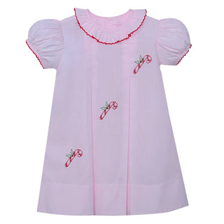 Remember Nguyen Pink Reese Candy Cane Dress
