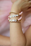 Great Pretenders Pink Love 4Pc Bracelet Set