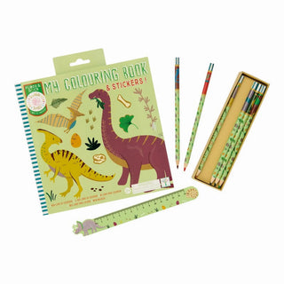 Scribble Sniffs dino coloring book