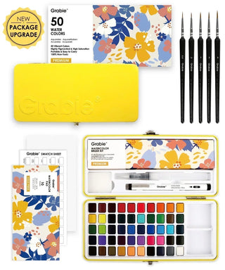 Grabie All-In-One Premium Watercolor Set of 50