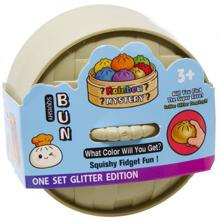 Mystery Glitter Dumplings 2.5" Mini Squishy