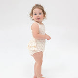 Angel Dear Vintage Bows Ruffle Tank Bubble