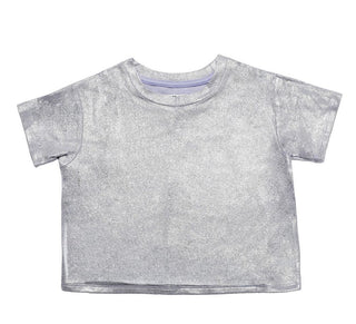 MIA NY Metallic Silver Tee