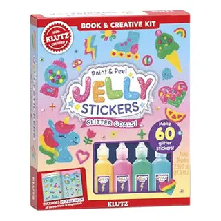 Klutz: Paint & Peel Jelly Stickers - Glitters Goals