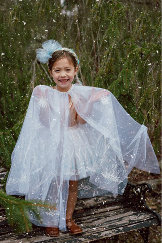 Great Pretenders Winter Wonderland Cape - (Size 3/4)