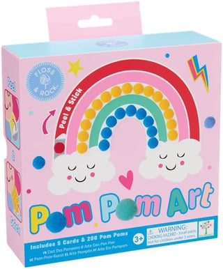 Floss & Rock Pom Pom Art - Rainbow Fairy