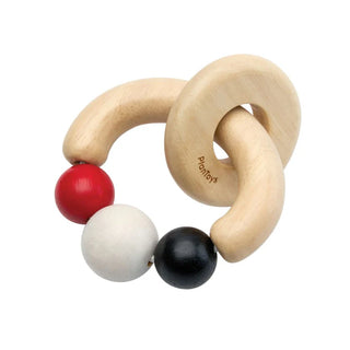 Plan Toys Beads Rattle - High Contrast