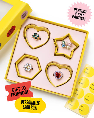Super Smalls 4Pc Little Luxuries Shareable Ring Set