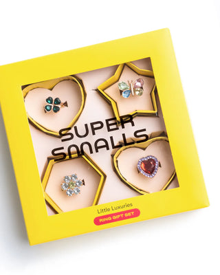 Super Smalls 4Pc Little Luxuries Shareable Ring Set