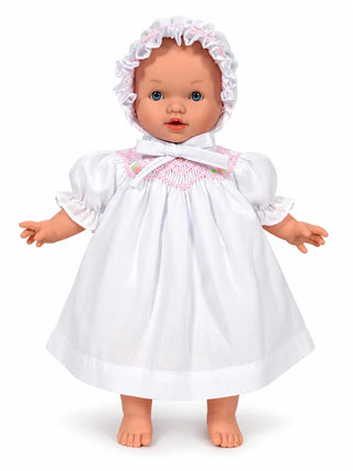 Rosalina 10" Abbey Doll with Smocked Dress and Bonnet