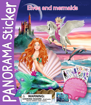 Panorama Sticker Book- Mermaids