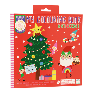Floss & Rock My Scribble & Sniff Coloring Book - Christmas