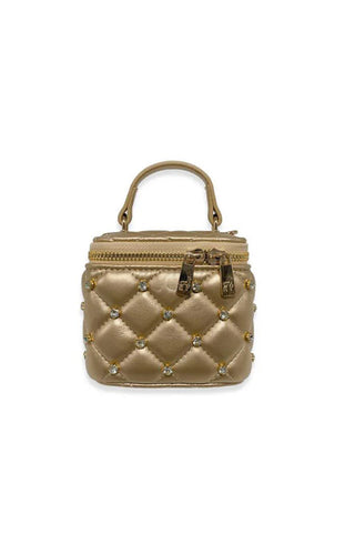 Embellished Vanity Quilted purse