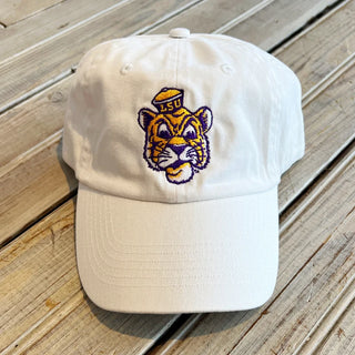 JT x LSU Sailor Mike Hat - White