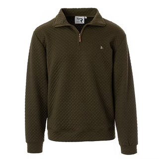 Fieldstone Youth Drake Quarter Zip Brown