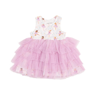 Angel Dear Twirly Tank Tutu Dress - Bow Ballerinas