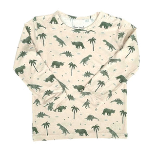 2Pc Dear Perli Dino-Snores Pajamas
