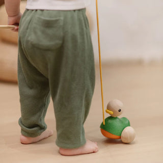 Plan Toys Wooden Pull Along Duck