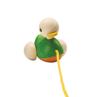 Plan Toys Wooden Pull Along Duck