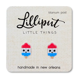 Lilliput Little Things Earrings - Rocket Pop