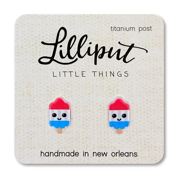 Lilliput Little Things Earrings - Rocket Pop