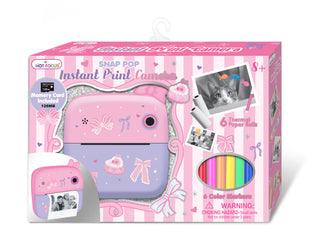 Hot Focus Snap Pop Instant Print Camera - Bowtiful