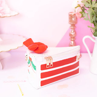 Piece of Cake Slice Handbag - Christmas