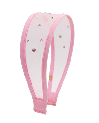 Bari Lynn Crystallized Mesh Headband