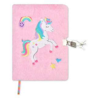 iScream Unicorn Kisses Lock and Key Journal