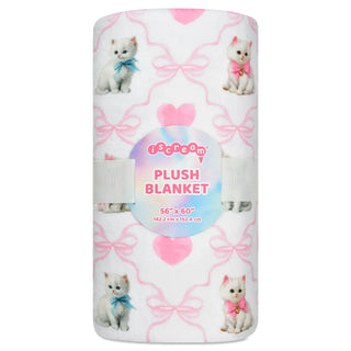 iScream Pretty Kitty Plush Blanket