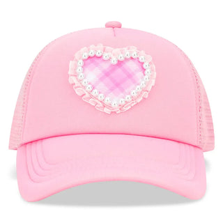 iScream Pearl Heart Trucker Hat front view