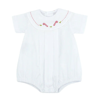Baby Sen White Bailey Boy Bubble Candy Cane