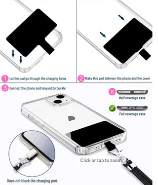 Phone Candy Universal Acrylic Crossbody Chain