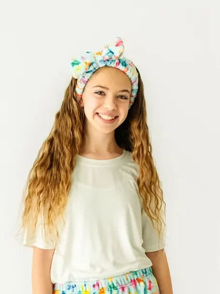 Macaron + Me Boxy Knit Tee - White