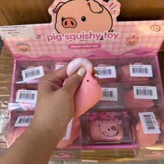 Crackling Crunchy Pig Squishy