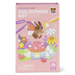Tiger Tribe Shimmer Coloring Set - Little Fairy Land
