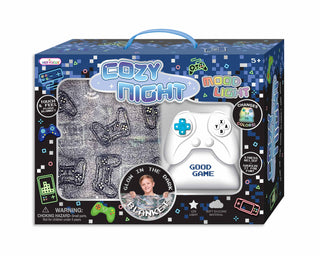 Hot Focus Cozy Night LED Mood Light & Blanket Set - Gaming