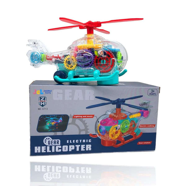Transparent Electric Gears - Helicopter