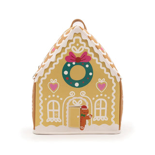 Glow-in-the-Dark Gingerbread House Mini Backpack