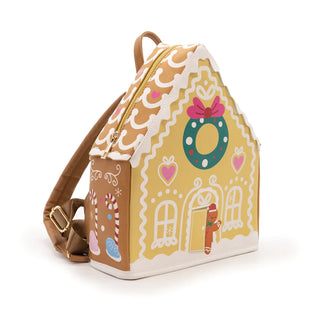 Glow-in-the-Dark Gingerbread House Mini Backpack