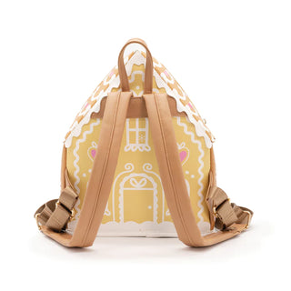 Glow-in-the-Dark Gingerbread House Mini Backpack